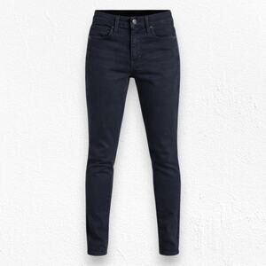 Madewell Black 10” High Rise Skinny Jeans Sleek Stretch Denim Size 24